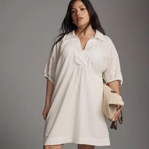 Anthropologie White Women's Dress
